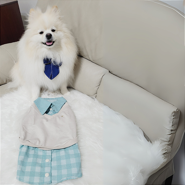 Camisa Pet - Camisa Xadrez Listrada
