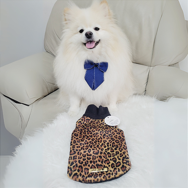 Roupa Pet: Colete Oncinha - Colete Modelo Pandora