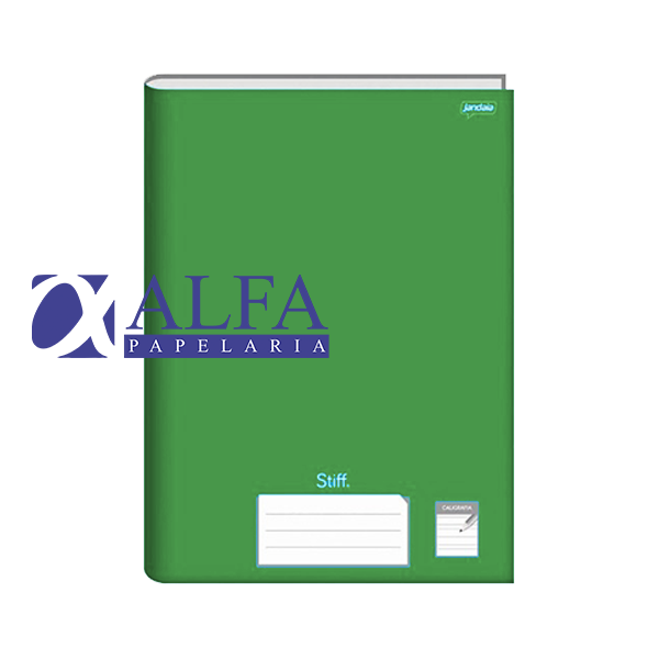 Caderno Brochura Caligrafia - 96 folhas - Verde