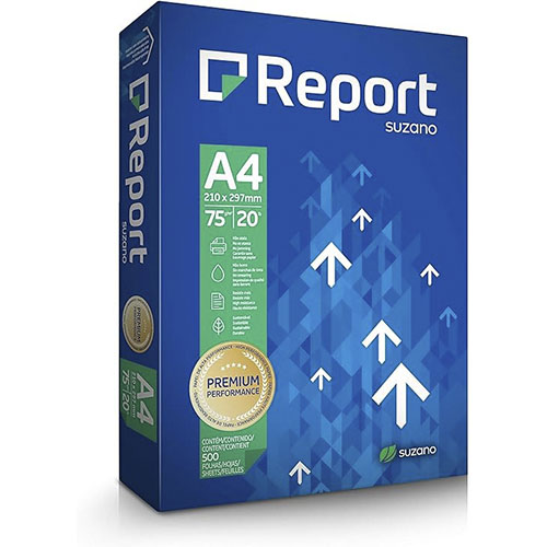Papel Sulfite A4 Report 75g 500 Folhas