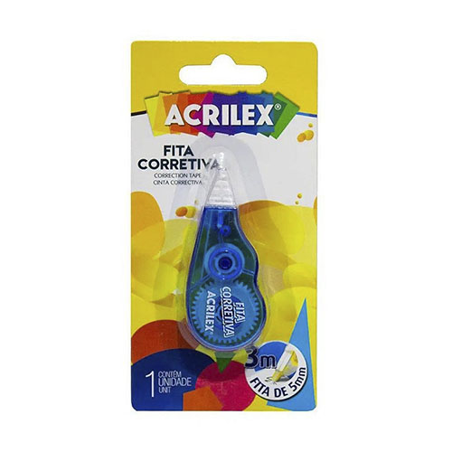 Fita Corretiva Acrilex 3metros