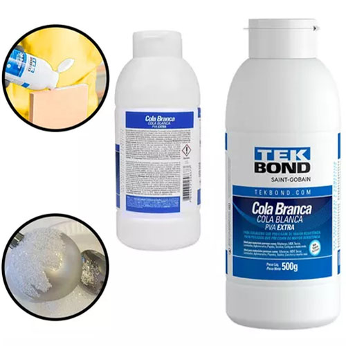 Cola Branca PVA Extra Tek Bond 500g