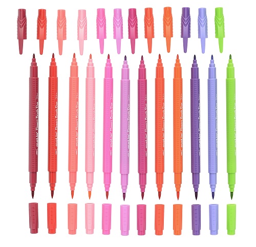 Caneta flowers brush duo Molin