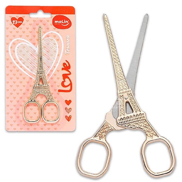 Tesoura Torre Eiffel Molin