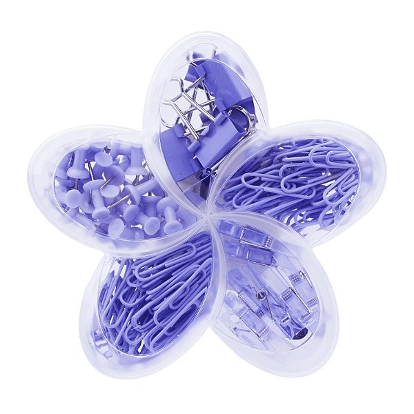 Flor de Lótus Set - Molin - kit c/ binder, percevejos, clips, prendedor