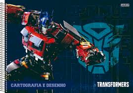 Caderno espiral cartografia 60 folhas personagens