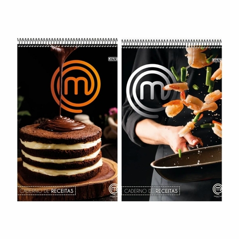 Caderno de receitas MasterChef 76folhas