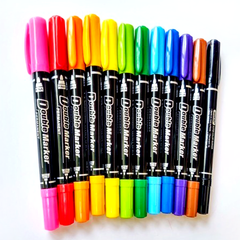 MARCADOR PERMANENTE  DOUBLE