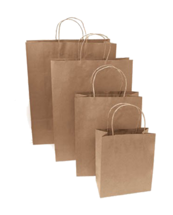 Sacola de Papel Kraft 80gr - Mini - kit 10und