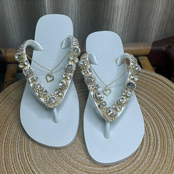 Chinelo Havaianas Decorado Top - Reluzente