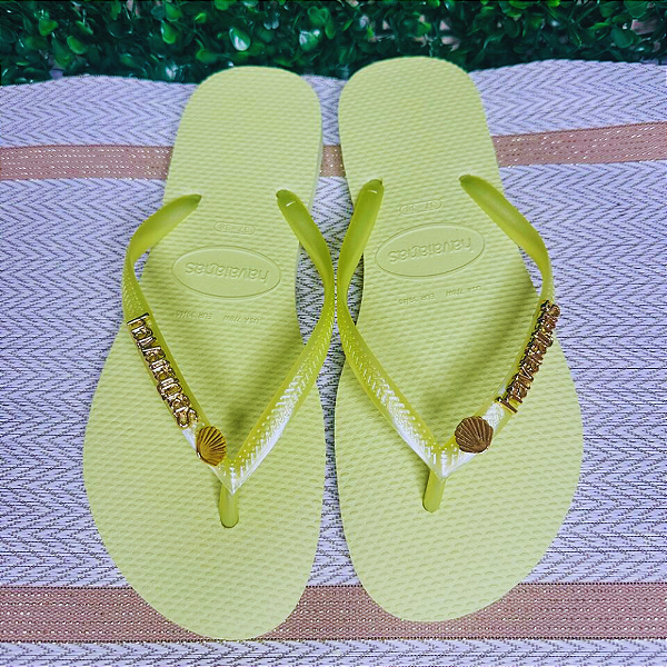 Chinelo Havaianas Decorado Slim - Concha do Mar