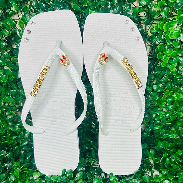 Chinelo Havaianas Decorado Square - Magia da Disney
