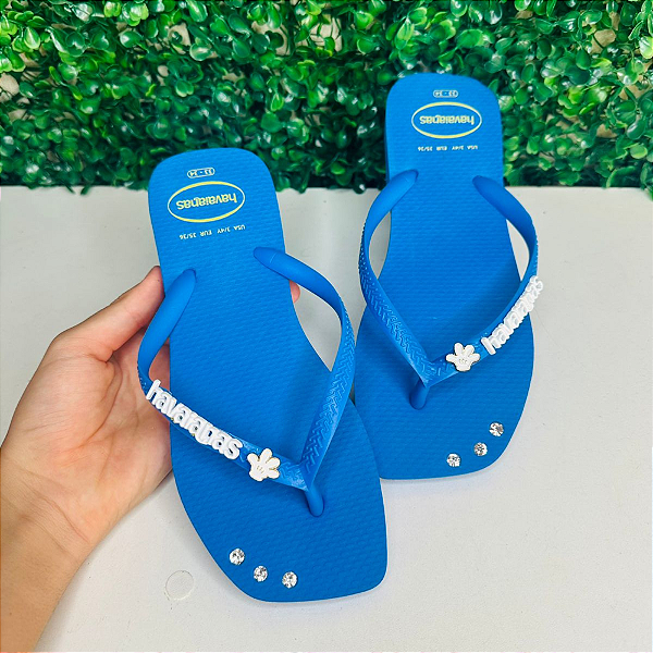 Chinelo Havaianas Original Decorado Square - Magia da Disney