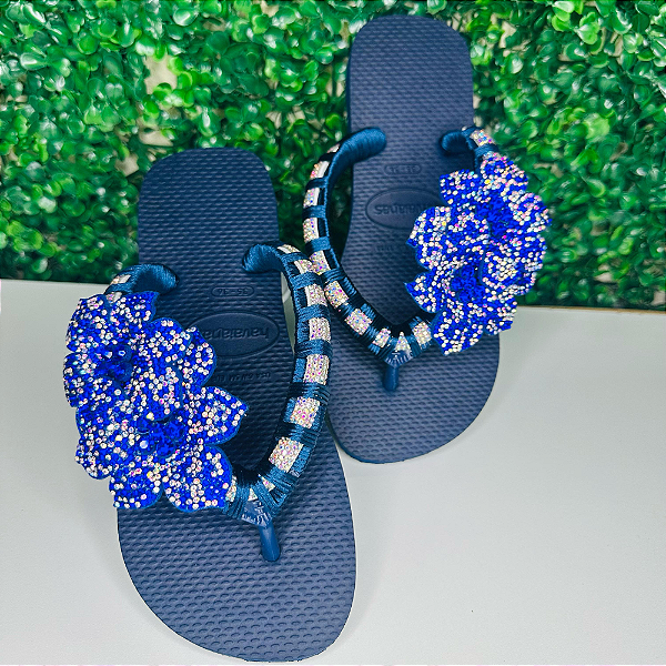 Chinelo Havaianas Decorado Top - Marinho Encantado