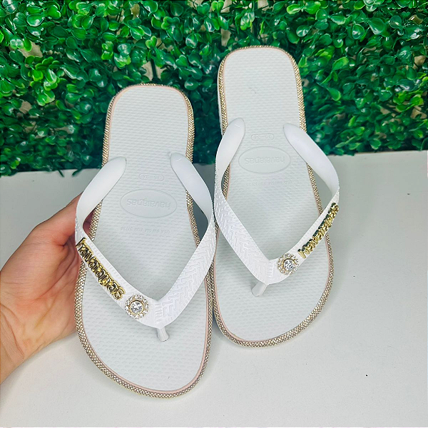 Chinelo Havaianas Decorado Top - Encanto Novo