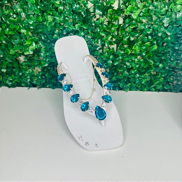 Chinelo Havaianas Original - Branco Rubi