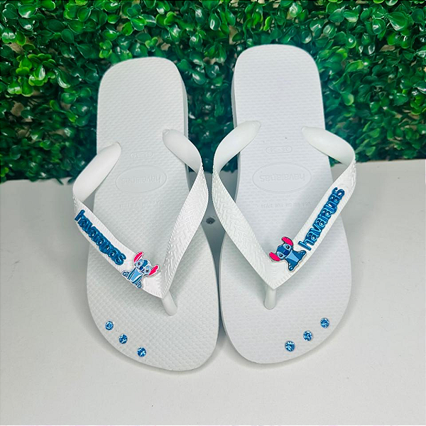 Chinelo Havaianas Decorado Top - Stitch