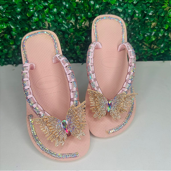 Chinelo Havaianas Decorado Top - Bufly