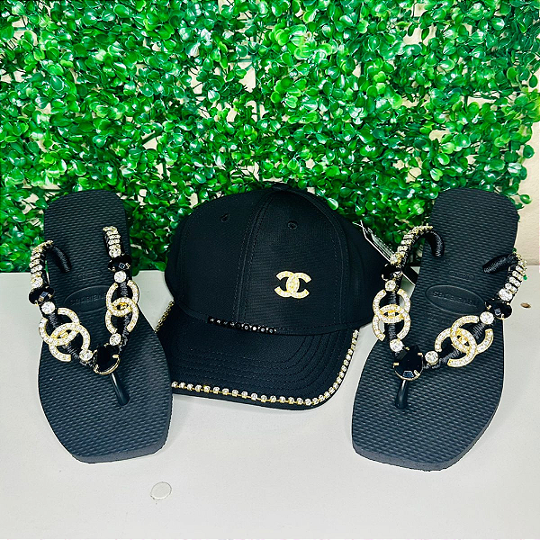 Chinelo Havaianas Decorado Square - Gucci Kit
