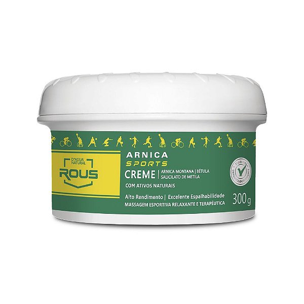 Creme De Massagem Arnica Sports 300G - D'Agua Natural