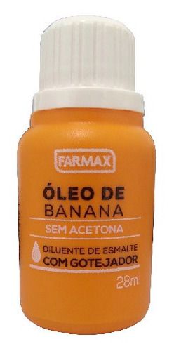Diluente Esmalte Oleo De Banana 28Ml Farmax