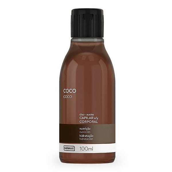Oleo De Coco Capilar E Corporal 100Ml Farmax