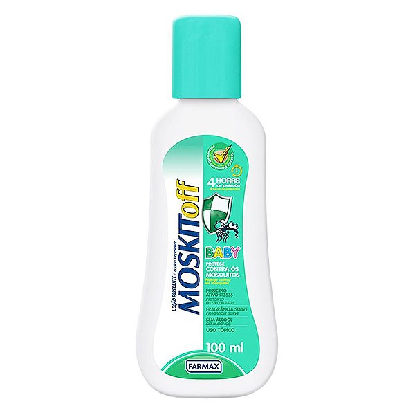 Repelente Locao Baby Moskitoff 100Ml Farmax