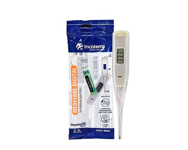 Termometro Cli Dig Medfebre Branco Incoterm