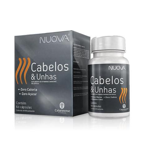 Nuova Cabelos E Unhas 60 Capsulas Catarinense