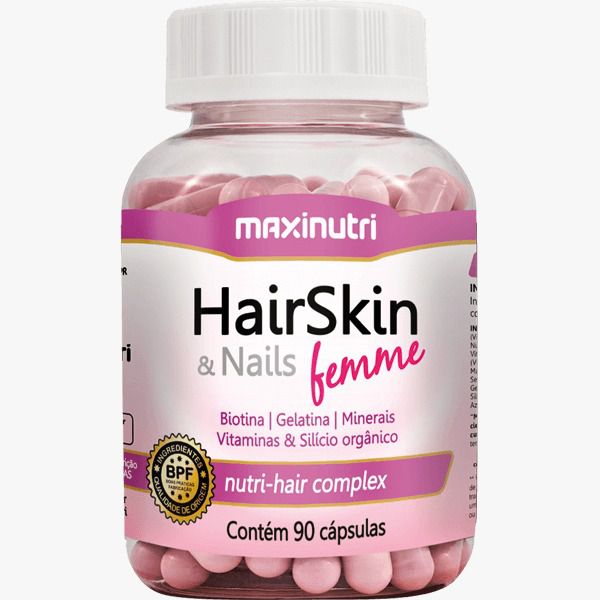 Hairskin & Nails Femme 90 Cápsulas Maxinutri