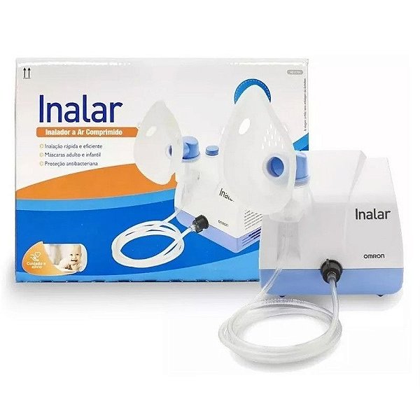 Inalador Nebulizador Compressor Inalar Compact Ne-C701 Omron