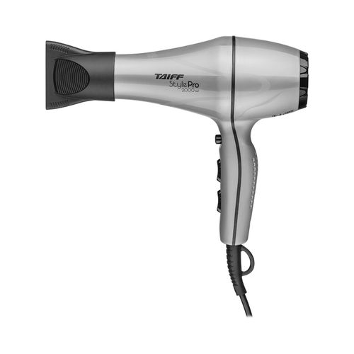Secador De Cabelo Profissional Taiff Style Pro 2000W Prata - 127V