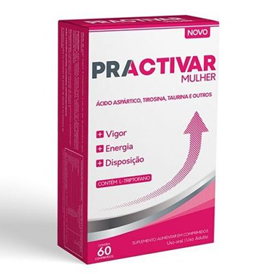 Practivar Mulher Suplemento Alimentar Natural- 60 Comprimidos