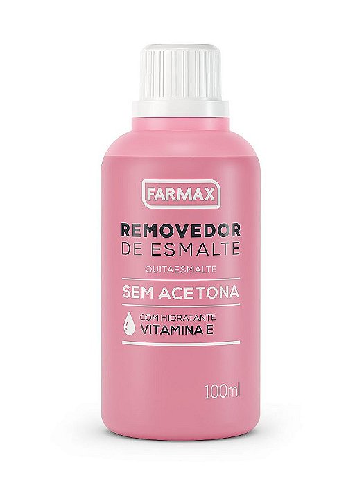 Removedor Sem Acetona 100Ml Farmax