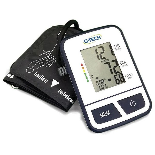 Aparelho De Pressão Digital De Braço G-Tech Bsp11