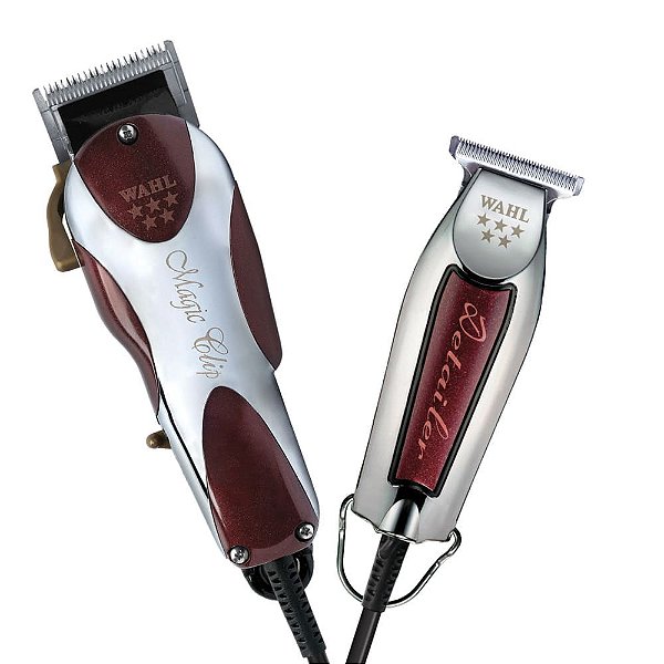 Kit Máquina De Corte Wahl Magic Clip E Detailer - 127V