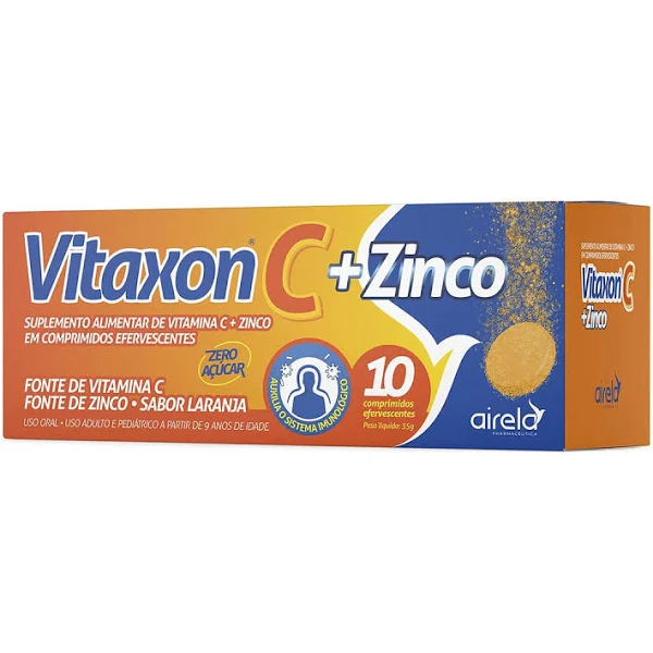Vitaxon C + Zinco 10 Comprimidos C 1G