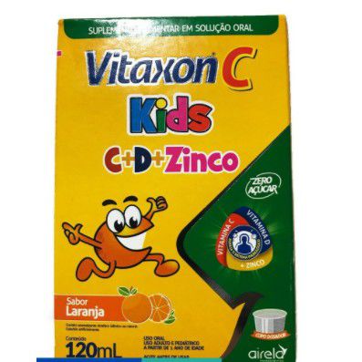 Vitaxon Kids Vitamina C D + Zinco 120 Ml Airela