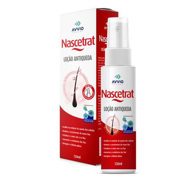 Loção Antiqueda Nascetrat 120Ml Avvio