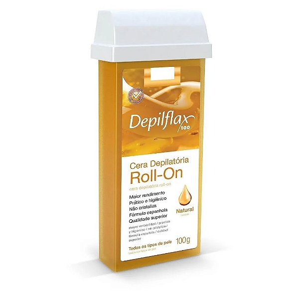 Refil Natural Cera Depilatoria 100G Depiflax