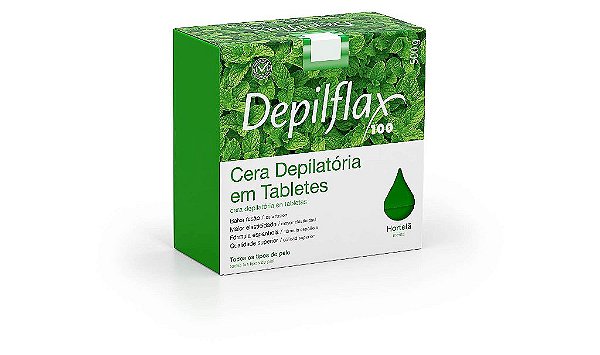 Cera Depilatoria Quente Hortela 500G Depiflax