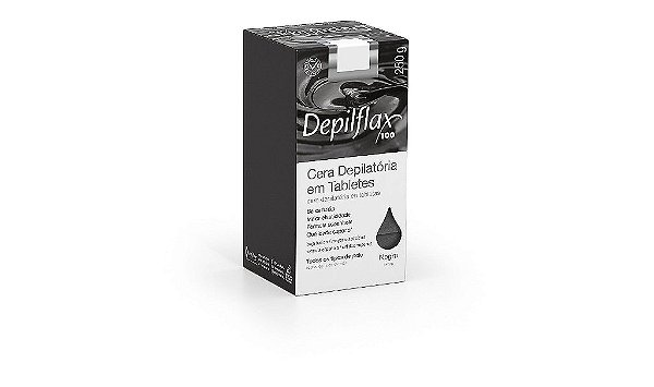 Cera Quente Depilatória Negra 250G Depiflax
