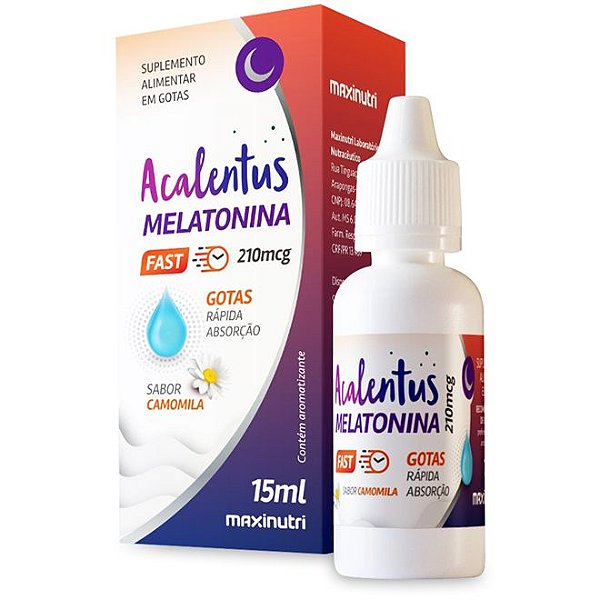 Acalentus Melatonina Gotas 15Ml Maxinutri