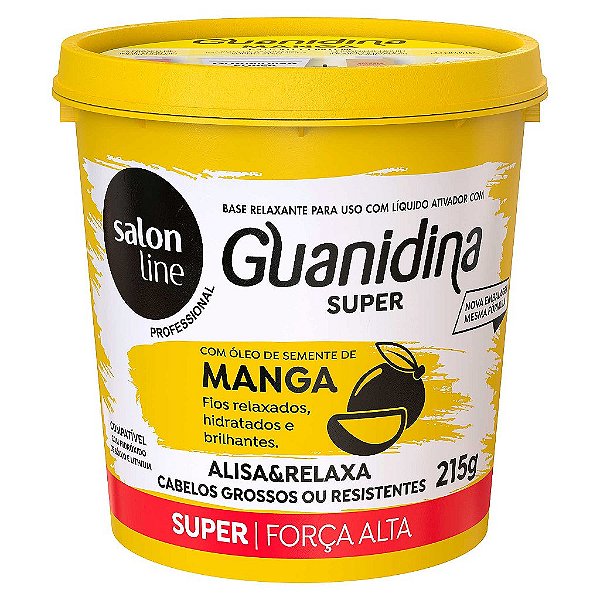 Guanidina Super Óleo Semente De Manga 215G Salon Line