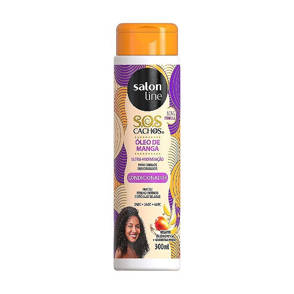 Condicionador Sos Manga Óleo De Manga 300Ml - Salon Line