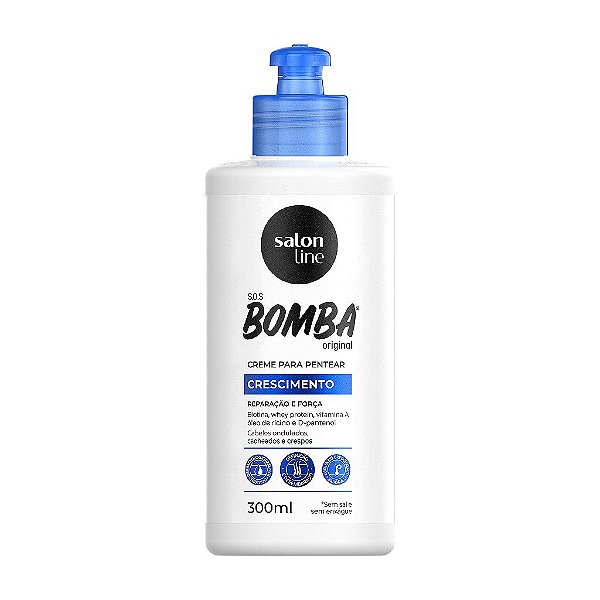 Creme Para Pentear Sos Bomba Original 300Ml - Salon Line