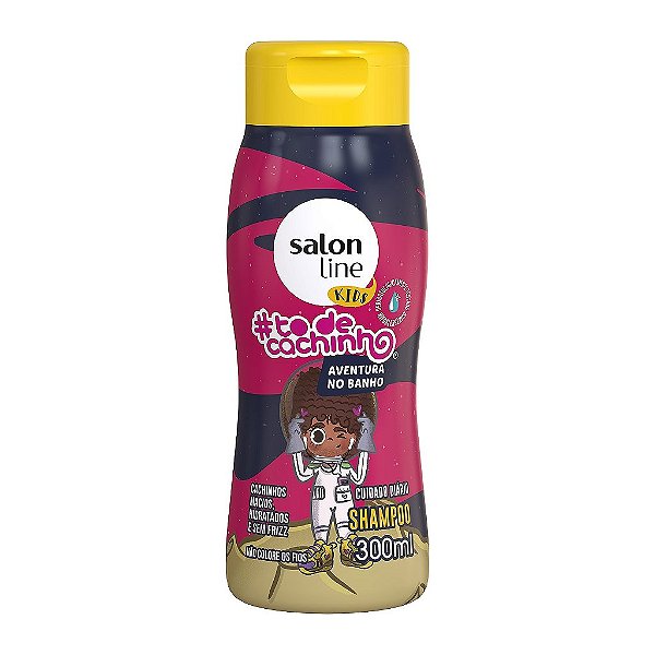 Shampoo #Todecachinho Kids Aventura No Banho Salon Line 300Ml