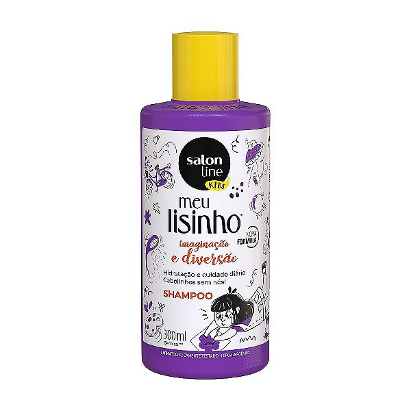 Shampoo Meu Lisinho Kids Imaginação E Diversão Salon Line 300Ml