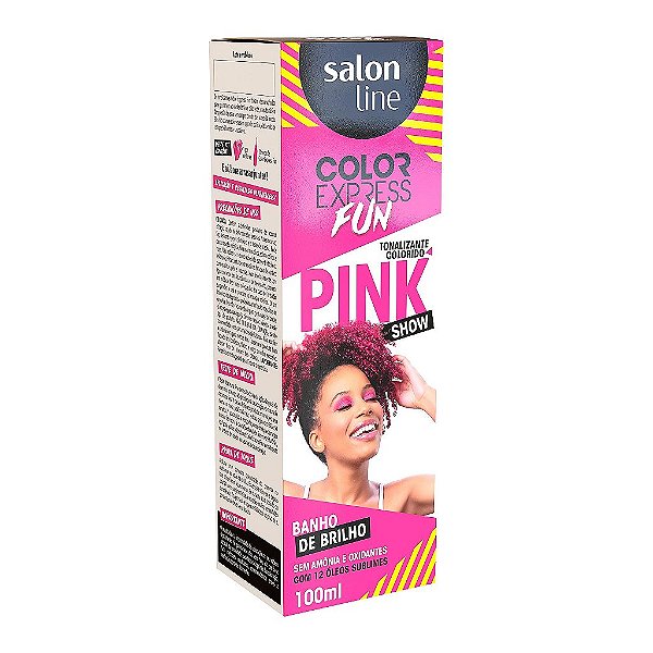 Tonalizante Color Express Fun Pink Show Salon Line 100Ml