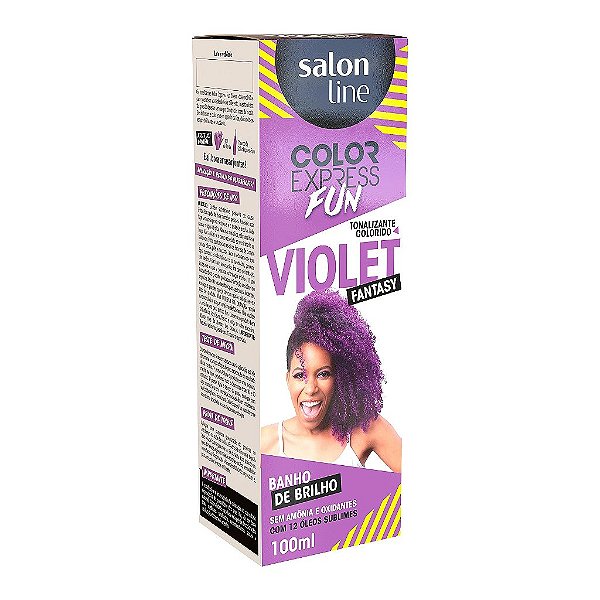 Tonalizante Color Express Fun Violet Fantasy Salon Line 100Ml